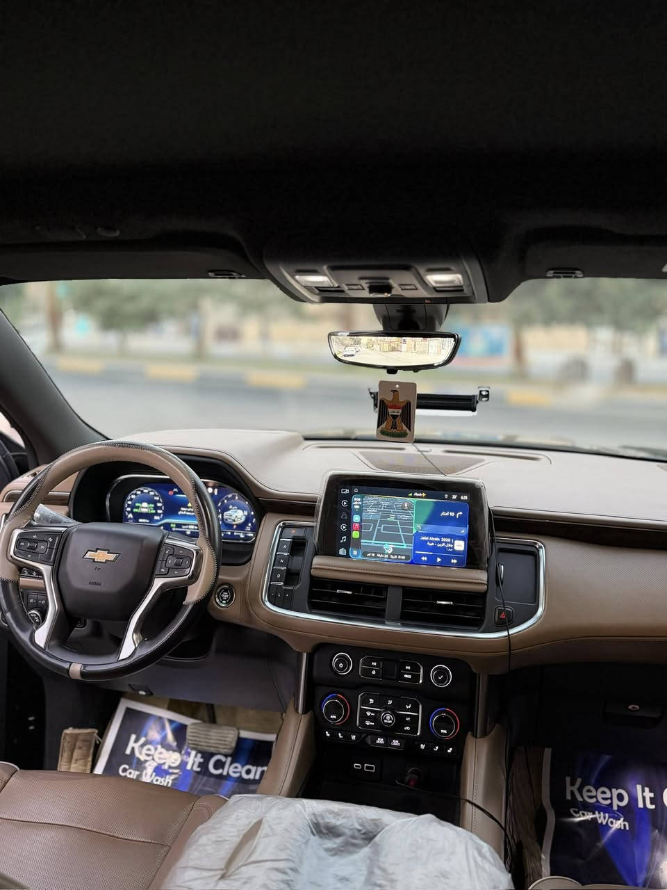 ⭕️للبيع تاهو برامير 2022⭕️
محرك 5300cc v8
ضامن المنصور خليجي
3 شاشات اصلية
بانوراما 
مقاعد جلد 
شحن لاسلكي 
جنطة كهرباء
كشنات جهتين كهرباء
جكات 
فور ويل 
داتا شو
5 كامرات
وبقية المواصفاات مال برامير معروفة فول للاخير✅

ماشيه 100 الف 

⭕️السيارة مغلفة من الصفر ⭕️
 ((مكفولة كفالة عامة من الدبل كود والصبغ والتبديل والفتح والبارد والشخط))
كير ومكينة كفالة 🕹️
والسيارة جديدة بمعنى الكلمة استخدام شخصي 💢

— السعر 545 ورقة وبيه مجال — يعني 5 شدات و45 ورقة
مكان السيارة بغداد / شارع فلسطين📍
للاستفسار : *********** 🔸
