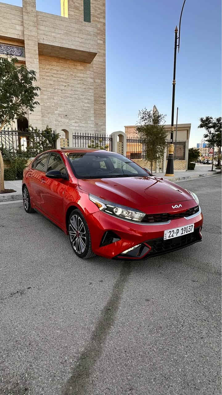 بيع فقط بدون مراوس // كيا فورتي 2023 GT فول مواصفات الحادث موضح بصور تبديل بنيد جاملغ بارد  بدون دواخل رقم اربيل بأسم شركه ترقيم جديد مكان السياره كربلاء السعر 170$ بيه مجال بسيط ‭***********‬ كربلاء, العراق
