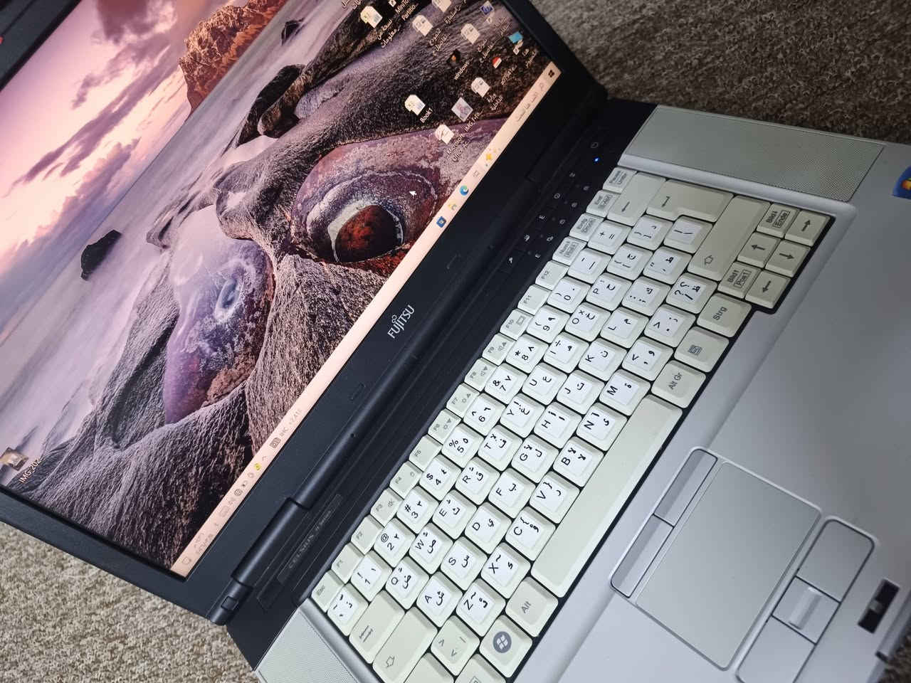 cori 7 2626 معالج
ssd 128 
نظافه 95 
كارت شاشه خارجي 2 كيكا
وندوز 10 برو مفعل دائمي
رام 8 
حجم الشاشه 14.5 
130 الف


**إذا كنت صاحب هذا الإعلان وتريد حذفه لأي سبب، رجاءا أرسل رسالة إلى الدعم الفني**