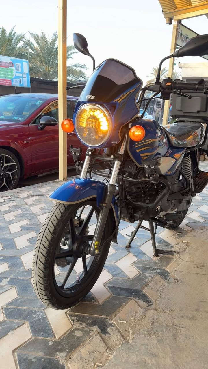 دراجه tvs مكفوله كفاله عامه اوراق كامله بوجهك للترقيم موديل ٢٠٢٢  1750 وبيهه مجال ***********
