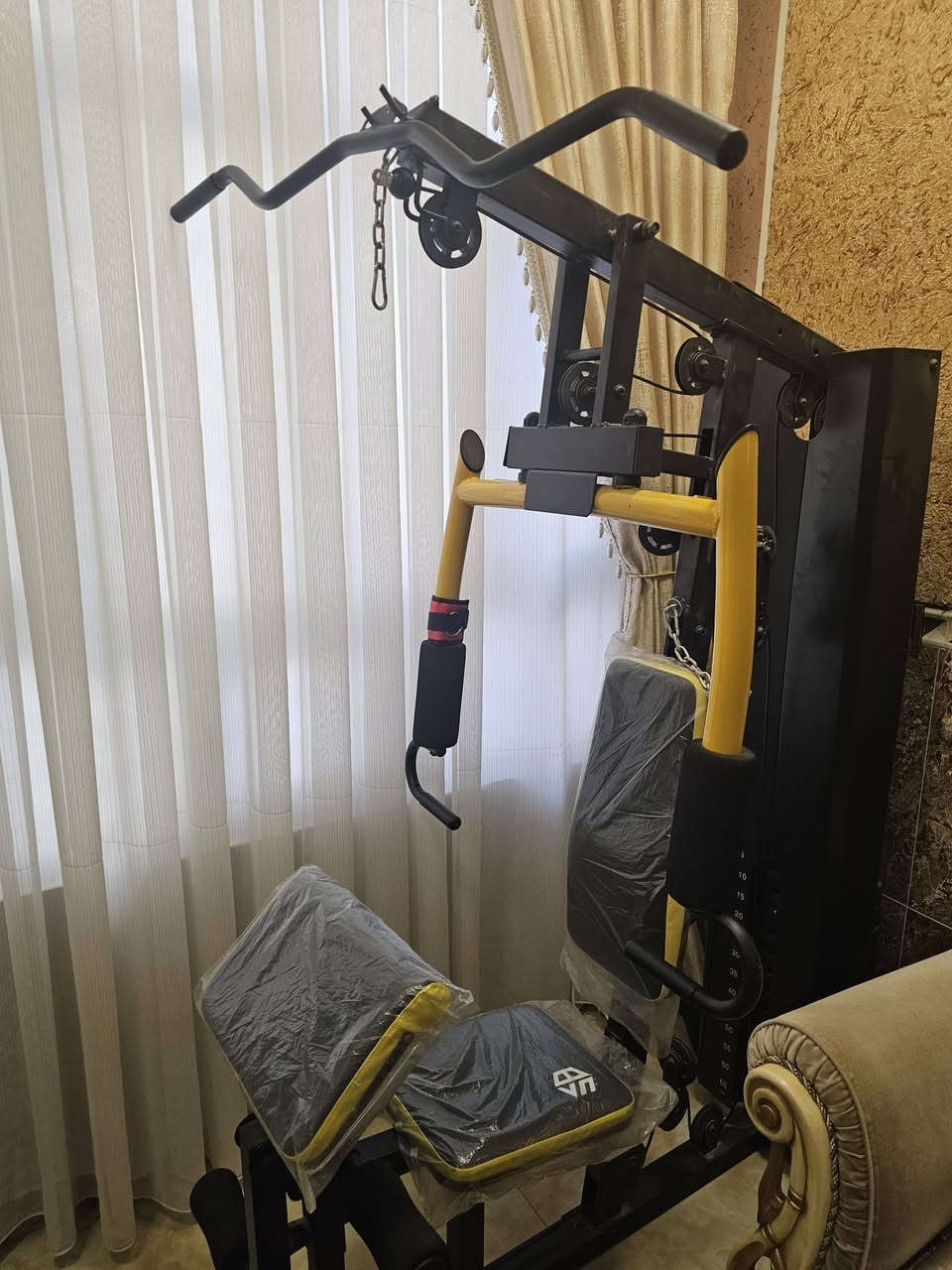 سلام عليكم 
جهاز مولتي جم جديد 
عنوان ديالى السعر 275 الف الاستفسار اتصال على رقم ***********
