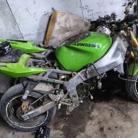 دراجه كاوسكي كامله كهربائيات شاصي كله كامله وياهه مكينه مفتوحه أنته تا...