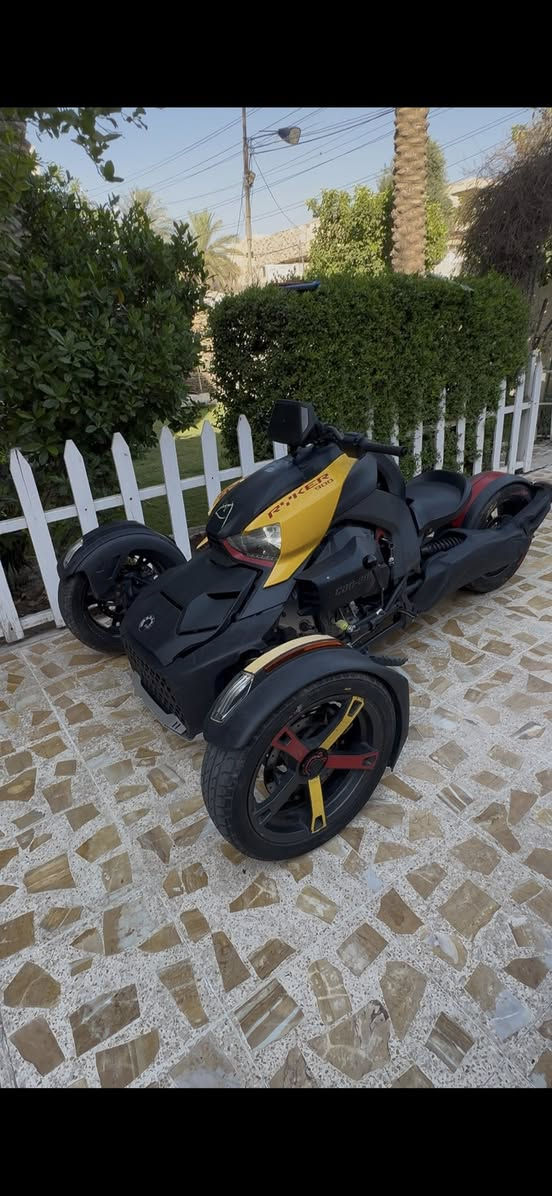 نوع CAN AM RYKER 900 2023
محرك 900CC كير اوتماتيك دراجه جديده ونضيفه تايرات ودهن
وفلاتر كله جديد بدون ارقام للاستفسار ***********
