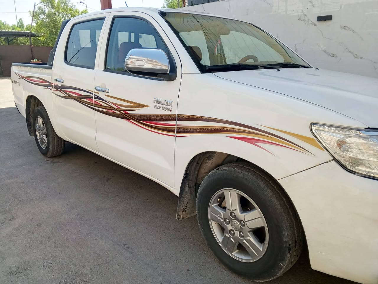 تيوتا   HILUX. فلاونزا 2014 خليجيه بدون صبغ
(السعر175)  ***********
العنوان شارع فلسطين 
 بيع او مراوس حسب القناعه  السياره بسمي مصفره
سياره جاهزه من كلشي شرط الفحص  فقط بارد بيه 
تراي السياره مال زيرو امانت الله اورسوله 
لتسئل على شي مكينه كير حداديه تبريد كربائيات تايرات باتري كله نعمه اوبلخير علياخذه
