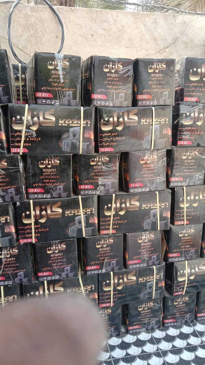 سلام عليكم فحم طبيعي جمله سعر44 كميه 200كرتون ***********
