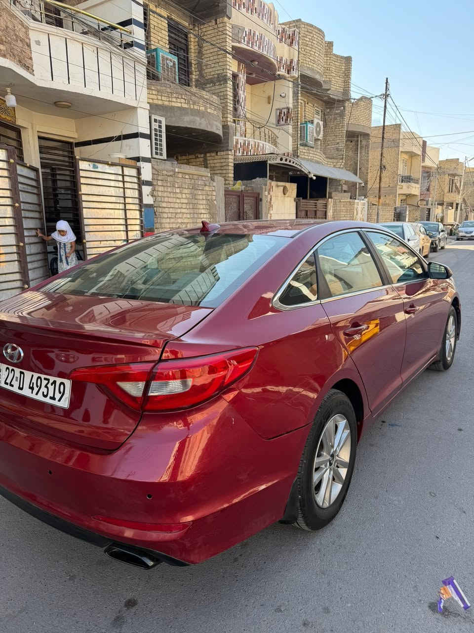 هونداي سوناتا ٢٠١٦ كلين تايتل ماشيه ٨٥ الف حادثه موجود بصور وسياره بيها هاي كدام العين بدون صبغ وبدون بارد سياره كلها ليبل واحد جاهزه من كلشي بدون نقص مكينته ٢٤٠٠ جي دي اي وعليها منظومه غاز انسه دوانز وصرف رقم اربيل جديد بسم الكردي وعندي وكاله تريد تحويل تريد وكاله مكاني بغداد غزاليه 
اي استفسار *********** السعر ١١٠ سياره بدون شاصي او لغد او ايرباك كفاله شرط
