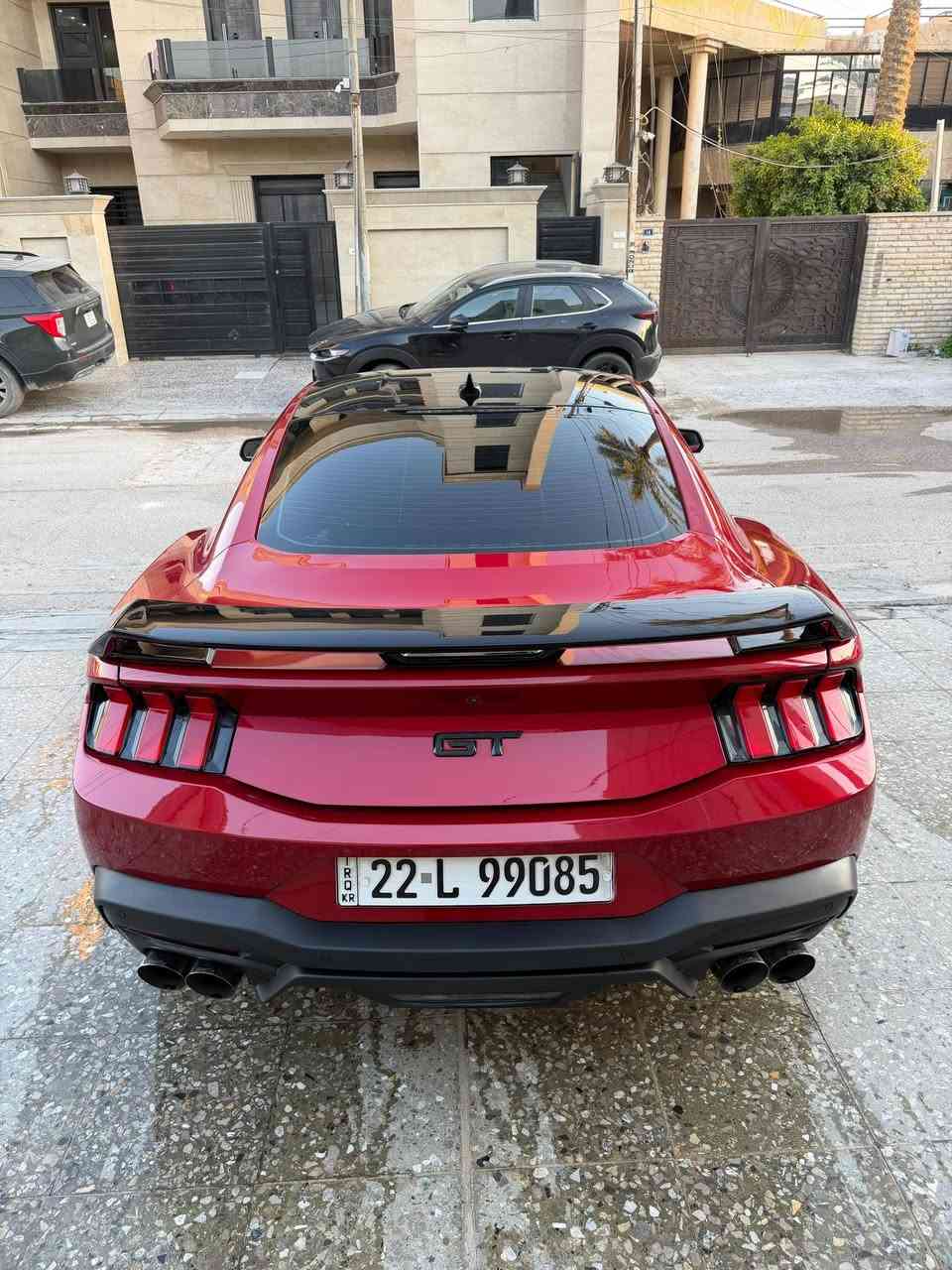 ⁨ ⁨ ⁨ ⁨ ⁨ ⁨ Ford Mustang GT 2024 Black Edition
الموديل 2024 
المحرك V8 / 5000
الگير أوتوماتيك كير عشر نمر 10 Speed
الممشى 12 الف ميل 
اللون ماروني - كرزيةة
الحالة او الضرر - جاملغ خلفي قطعه وحده صبغ حادثها حلو وسياره بجمها كبس كله شركه وراجعه شركة بيد قحطان الصفار  شرط زلخه مابيها السياره 💯☑️

الـمـواصـفات 

تشغيل عن بعد + فصله السيارة من البصمة تفصل
فجوج برمبو 6 بستم
فلنجات كبار 
كشنات جلد و تدفئة تبريد
شاشه منفصله
ترحيب ابواب
ترحيب بصمة
كشنات كهرباء 
ترحيب كامل عند الاقتراب من السيارة
هاند بريك دكمة
مثبت سرعة
قيادة ذاتي
راداار امامي
رادار جانبي 
رادار خلفي 
منبه اصطدام خلفي امامي 
لايت زنون 
سستم صوت.  8 سمعات 
وباقي المواصفات معروفة الفول

- سقف، مرايات جانبية، وشعارات أسود من الوكالة 

الاضـافـات 

- دبات Borla ATAK أصلية (400$) 
- ويلات + تخم تايرات جدد (1000$) 
- بوابات تشغيل صباحي (150$) 
- برمجة سيفتي يم إيكل (400$) 
- داون بايب (150$) – حجراته موجودة 
- جناح (100$) 
- لحية أمامية (100$) 
- صبغ ويل + فج (150$)
- لدات جانبيه (50$)
- ارضيات طلب خاص امامي (100$)

السعر :  345 ورقه بيه مجال 
الموقع بغداد العامرية شارع المنظمة 📍
الاتصال والواتساب صاحب سياره 
***********
*********** 

رابط الواتساب المباشر للمراسله 👇🏻♻️🔰 
https://wa.me/9647805100351⁩⁩⁩⁩⁩⁩
