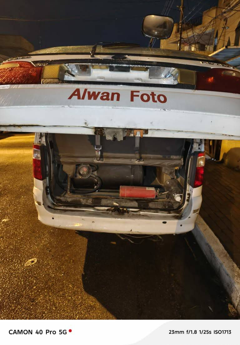 السلام عليكم فوتون للبيع موديل 2014  السياره باسمي رقم انكليزي سياره كامله وبيها منضومه غاز ⛽️ السعر 72 وبيها مجال قليل للاتصال على الرقم ***********
