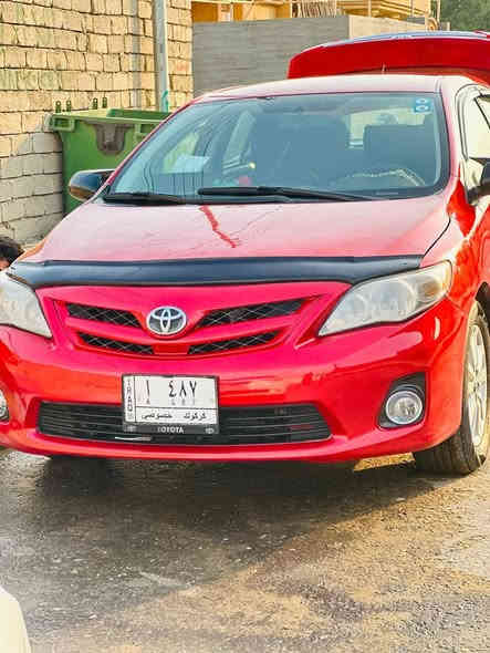كورلا 11 امريكي
رقم كركوك مميز 487
هزه جديده تحويل ثاني يوم 
تبريد + تدفئه كلها شقال
شاشه وكامرا + زنون 
كير محرك شرط 
ضرر جاملق خلفي جها السائق وطارف الباب فقط 
السعر 120
مكان بيجي للستفسار اكثر 
***********
