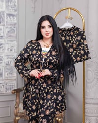 تراك نسائي • خامة زبدة • مقاسات L-3XL