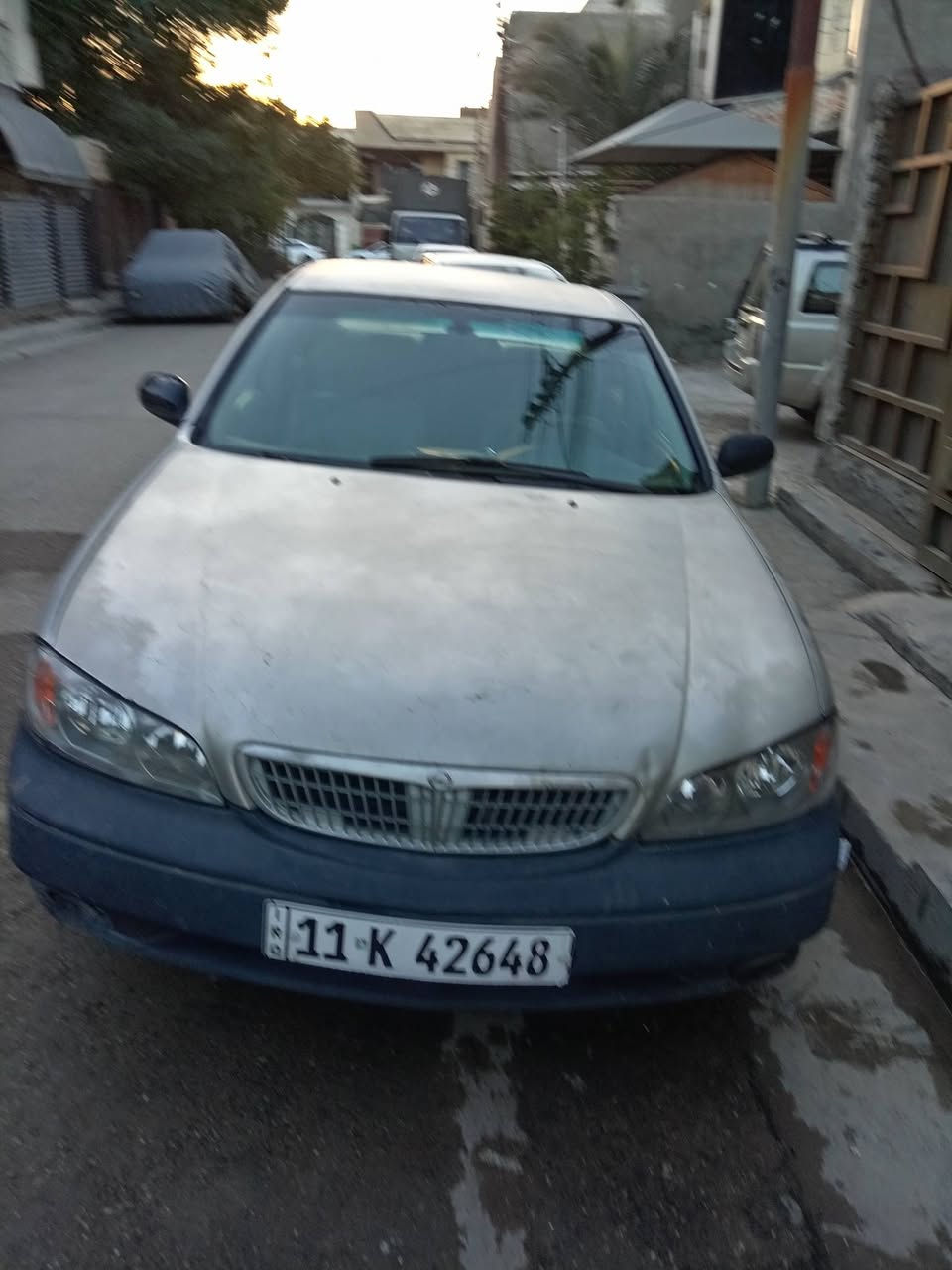 نيسان مكسيما 2002
كير مكينه جدده حاويه
تدفئه تبريد سياره بلادية
مابيها اي حادث
 هاي كشرها موضح ب صور 
كهربائياتها مابيها شي
السياره ع بلاد كلها
بسمي تحويل ثاني يوم
السعر 65 وبيها مجال 
مكاني بغداد الدوره
***********
