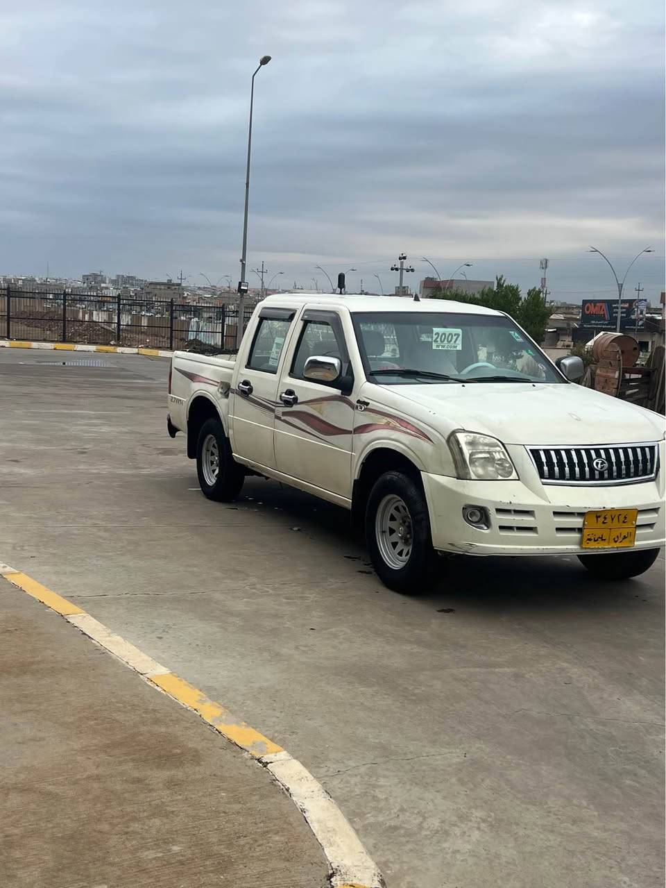 بيكاب گوناو موديل2007 سنويه منتهي قبل 1سنا شرتت تحويل بيها كوبون بنزين گيرو محرك شرت صدرامامي خلفي جديد كهربايات شغال ؛سعر(39)بيهما مجال بسيت ؛
***********مكاني كركووك كركوك, العراق
