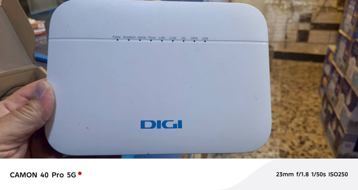 بغداد مدينة
الصدر 

WiFi 6

يوجد توصل.

السعر 
٦٠ ألف  القطعتين!.


**إذا كنت صاحب هذا الإعلان وتريد حذفه لأي سبب، رجاءا أرسل رسالة إلى الدعم الفني**