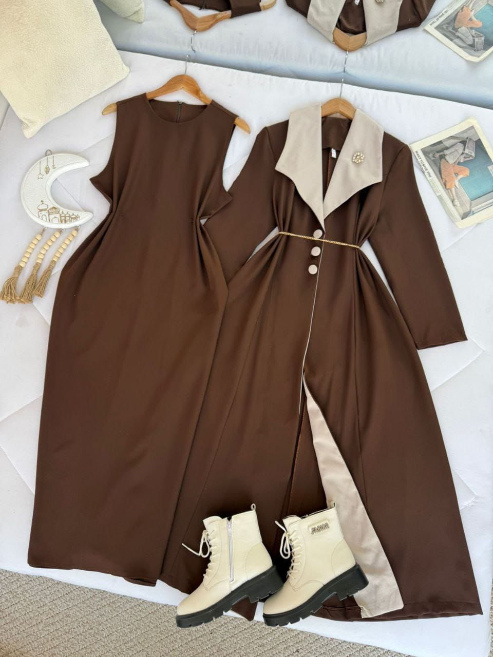 🌹بسم الله الرحمن الرحيم 🌹

آن هہ‌‏ذآ لرزقنآ مـآ لهہ‌‏ مـن نفاد💎

جمال واناقة الكولكشن الرمضاني تبدّا من هنا 📍

فستان رمضاني بشت وبينصل يجنن راهي  مريح بل لبس 

نوع الخامه دابل  تركي  كوالتي عالي 🎀

القياسات:38-40-42-44-46-48

كوالتي عالي الجودة شرط الفحص بوجود المندوب 

#فستان #رمضاني #ملابس #اكسبلور #
#ملابس #نسائيه #احدث #الموديلات #


**إذا كنت صاحب هذا الإعلان وتريد حذفه لأي سبب، رجاءا أرسل رسالة إلى الدعم الفني**