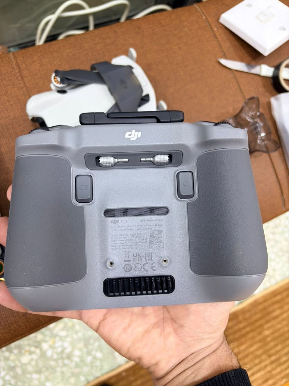 سلام عليكم
Dji min 4 combo plus 
عددٍ بطاريات 🔋 4 
نضافه ٩٠ 
مده الاستخدام كامله  ٤ ساعات 
و فلاتر nd و cpl 
السعر مليون و ٢٥٠ 

العنوان بغداد الشعب 

للاستفسار خابر ع الرقم

***********
