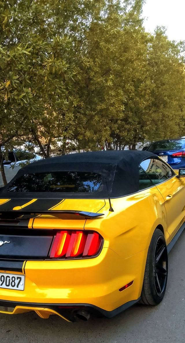 موستنك موديل 2017فوول كشف لون مميز اصفر ايكو بوست حادثھھ شوية من البنيد مبدل اصلي نفس اللون السيارة مكفولة من الصبغ ماعدا الدعامية محدثة GT.وبيھھ اصبع سحب كت كما موضح بالسونار.الشواصي واللغود سليمة محرك كيرحدادية تدفئة تبريد تمام وبسعر مناسب..عليھھ كت كامل السيارة نصبتھھ كلش حلوة ويل كب 20كراسي جلد تدفئة تبريد شاشة كبيرة كامرة حساسات خلفية بصمة تشغيل عن بعد  ..السيارة جاھزة ومابيھھ اي نقص..مكاني بغداد حي الجھاد وبسعر مناسب نقد اومراوس..***********..غيرمتواجد على الفيس رقمي بي واتساب للتفاصيل والاستفسار
