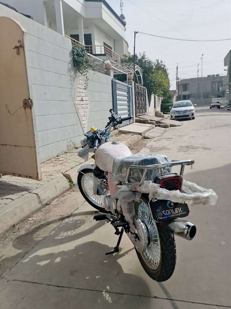 سلام عليكم دراجه 2025 بعدها صفر صار منزلها يومين فول موصفات اربعه كير سونك الماطور بعد بعلكته مكاني كركوك هذا رقمي *********** السعر ع خاص
