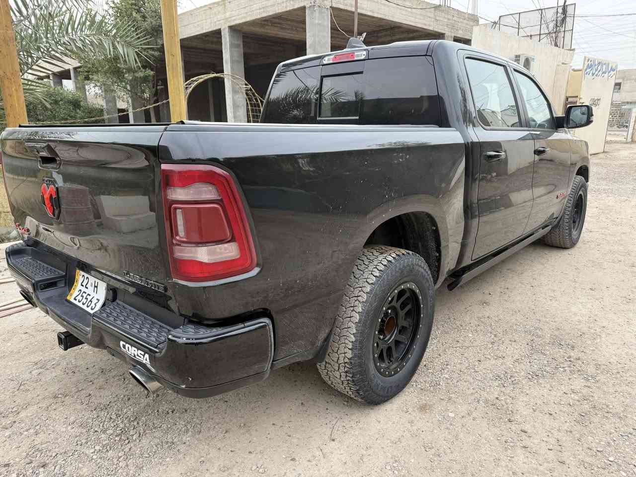 رام 🔥  ‏Ram 1500, Laramie, 2023🤝
__________________________
🔥🎗الموديل:2023
💯المسافة المقطوعة:  5.0000 الف كيلو متر 
⚔️ المحرك  8  5.7L
رقم شمالي اربيل تحويل او وكالة 
كلين هنا صار بيها حادث 
جاملغ بارد وبنيد مبدل بلادي 
بدون دواخل بدون ايرباك 
بنوراما 
رادار امامي 
حساسات بالمري 
حساس امامي وخلفي 
مقاعد تسخين تبريد 
ستيرن تسخين تبريد 
دوسات كهرباء مع فتحت الباب
سستم صوت هارمن كاردن 
السياره فول مواصفات 
عليها كزوز كورسا صوتها رعب 
مغلفه ppf 
وعليها غلاف بدي 

***********
