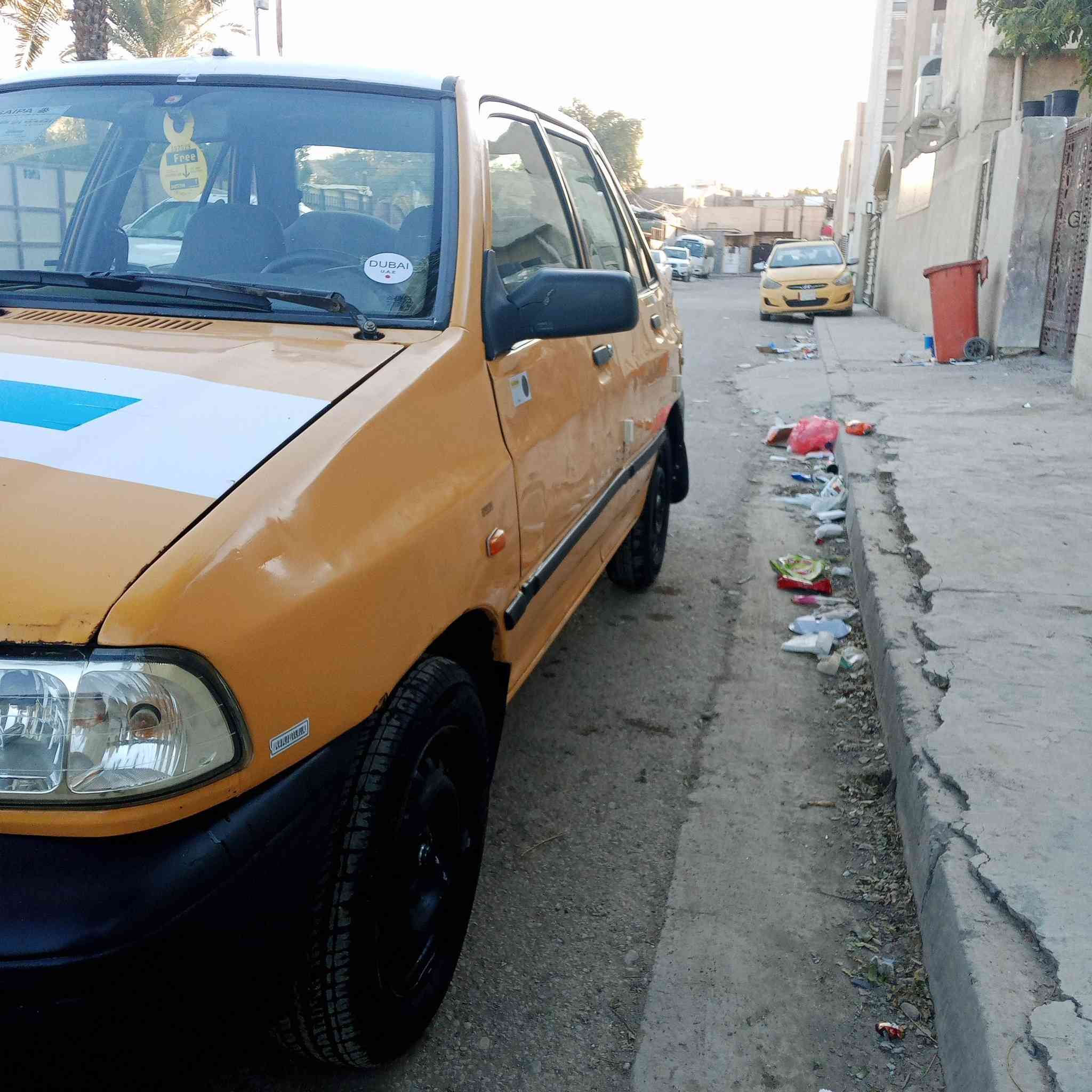 السلام عليكم سايبا للبيع موديل 2012 مصفرة هيئه وعليها غرامات 100 ألف صدر مكينه كير كله جديد اللعلم رقم الألماني بغداد سعر 28 وبي مجال الطيبين رقم ***********
