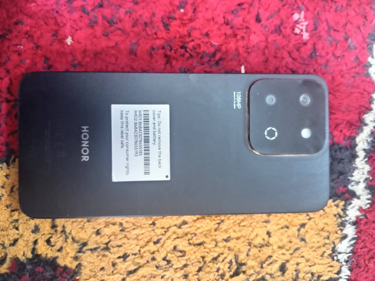 للبيع HONOR X7c (8GB / 256GB)
الذاكرة: 8GB RAM
التخزين: 256GB
الشاشة: 6.77 إنج LCD بتردد 120Hz
المعالج: Snapdragon 685
الكاميرا: 108MP + 2MP
الكاميرا الأمامية: 8MP
البطارية: 6000mAh
شحن سريع: 35W
بصمة جانبية + فتح بالوجه
سماعات ستيريو
منفذ سماعات 3.5 ملم
منفذ USB Type-C
نظام Android 14 مع MagicOS 8
السعر 170 وبي مجال


**إذا كنت صاحب هذا الإعلان وتريد حذفه لأي سبب، رجاءا أرسل رسالة إلى الدعم الفني**
