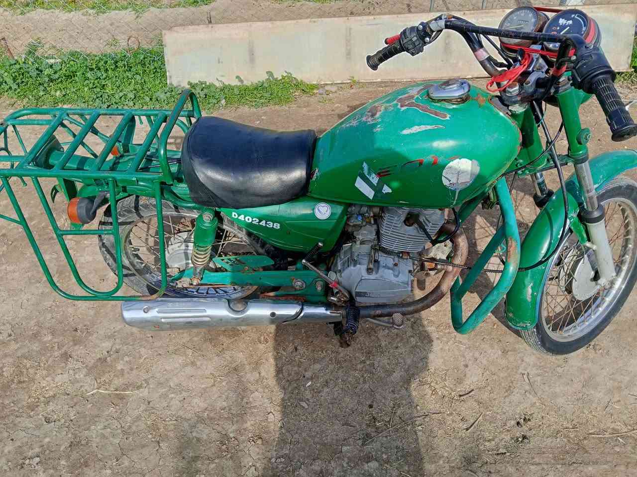 السلام عليكم موطور ركب البيع 
سعر 350 بي مجال الطيبين 
نكره سلاف لا تنغيص ولا تبخير الحمد الله 
تريد خاص تريد تتصل ‏‪078-041-86509‬‏
