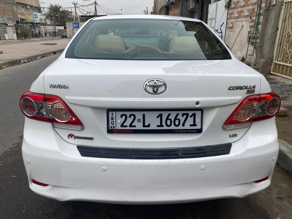 الشكل المقدس دولار السوك 
تويوتا كورولا موديل ٢٠١٣
كير ومحرك بشرط
سيارة أحلى من الصور ￼
جاهزة وما بيها نقص
‏خليجي ماشي 180
‏عنوان بغداد البلديات
‏سيارة باسمي السعر 128
***********￼
