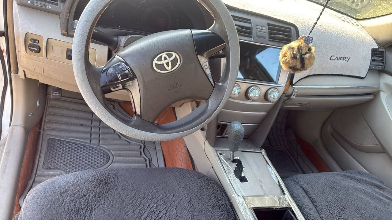 كامري 2008 بدون حادث + تبديل اربع بيبان  سنويه جديد نتهي سنه2029 تحويل مباشر حداديه كير محرك فول عدا تبريد  السعر 85 مكاني البصره الطوبه والنخيله ***********
