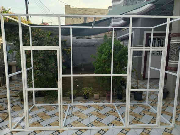 السلام عليكم متاح قفص حديد للبيع شغل درجة اولى مو سوكي تسكام الطول ٣ متر والارتفاع ٢ متر والعرض ١ متر سعره ١٥٠ الف وبي شويه مجال العنوان الحله ابي غرق حي الشرطة اتصال ***********
