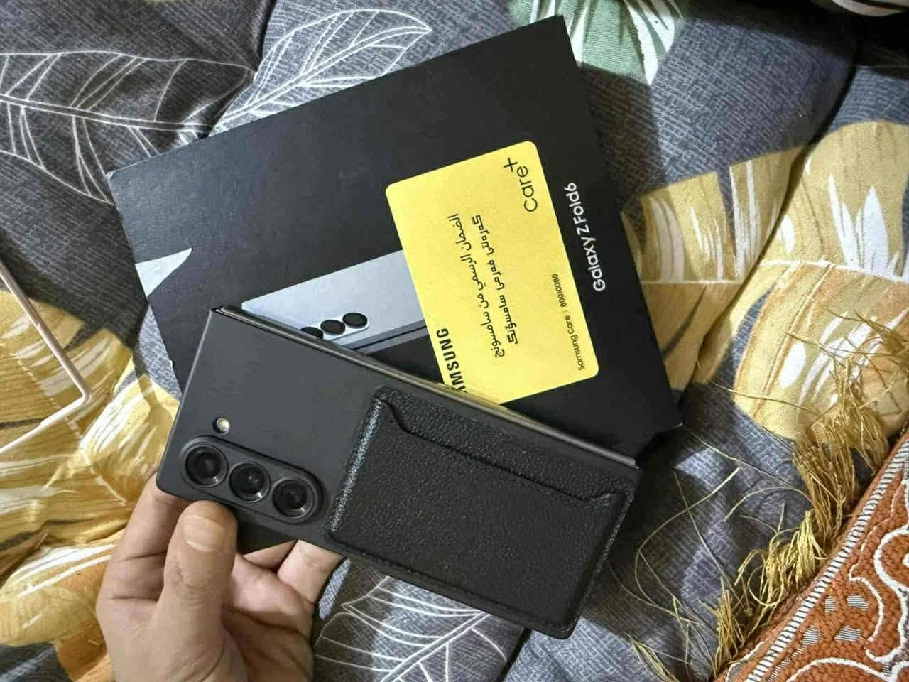 من رخصة الادمن جهاز 6 Z fold ذاكره ٥١٢ دبل شريحه للبيع تومراوس ايفون ١٦ او١٧


**إذا كنت صاحب هذا الإعلان وتريد حذفه لأي سبب، رجاءا أرسل رسالة إلى الدعم الفني**