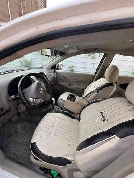 نيسان سني هند ام البليت الزركه   موديل 2016مكينه جديده وكير جديد  تبريد جديد دوشمه جديده  سياره واكعه عليه سقيفه  ومصبوغه عام ابيع واقع حال 70وبيه مجال رقمه بغداد تحويل ثاني يوم  مكاني بغداد تاجي ***********
