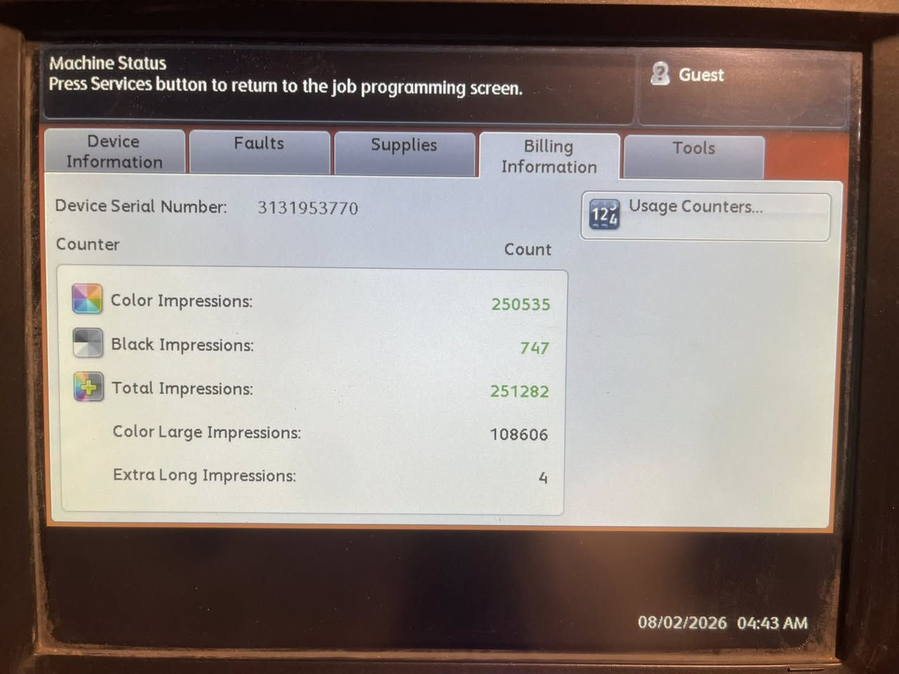 سلاو هاوريان جيهازى (زيرۆكس) مۆديل ١٨٠press ديجيەل بۆ فرۆشتن زۆر پاكوو خاوينه و بێ كێشەيه ٢٥٠ هەزار رۆشتوه نرخەكەشى زۆر گونجاوه نرخى ٩٠$ وەرەقەو مةجاليشی تێدايه ***********
