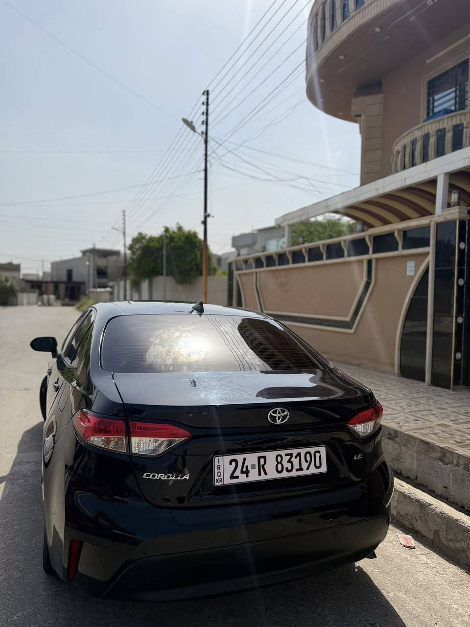 كورلا ٢٠٢٥le
السيارة ماشية ١٤٠٠٠mi
مواصفات
هاند بريك بصمة
اوتو هولد
لايت عالي حساس
شاشة كبير
ابل كار بلي
تحديد مسار
رادار امامي
تحديد سرعة 
وباقي المواصفات المعروفة للكورلا
حادثها بوند بدون دواخل
محرك ٢٠٠٠
للتواصل
***********
السعر ١٥٠وبي مجال
