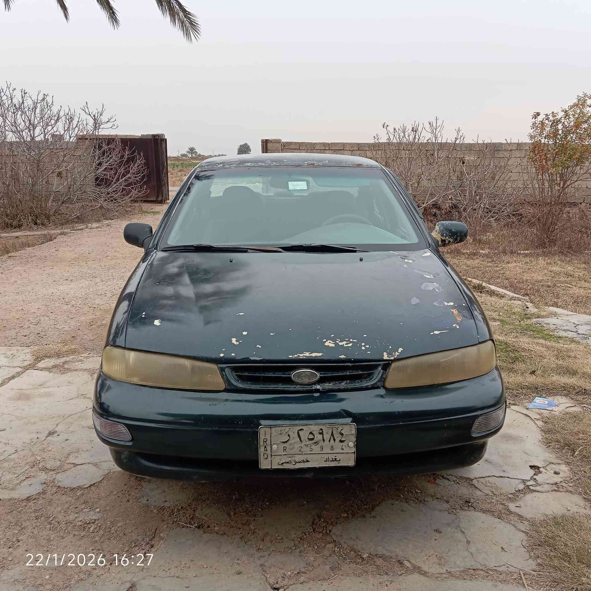 السلام عليكم
كيا سيفيا 1996 للبيع

محرك نظيف كير نظيف 

كير عادي المكان ابي غريب الزيدان 

السعر 32 $
رقم الهاتف ***********
