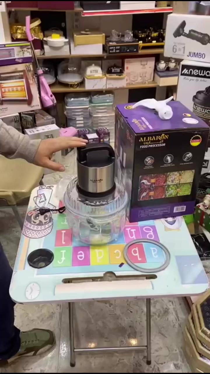 ✨ محضّرة طعام متعددة الاستعمالات ✨
تسهل عليج الشغل بالمطبخ وتختصر الوقت ⏱️

🔹 فرم خضار
🔹 خلط وتحضير
🔹 قوة وسرعة عالية
🔹 عملية وسهلة الاستخدام

مناسبة لكل بيت ولكل ست تحب السرعة والترتيب بالمطبخ 🥗�
  
 #واسط_العزيزية_شارع_الاطباء_مجاور_كراج_السيارات #واسط_العزيزية #بغداد


**إذا كنت صاحب هذا الإعلان وتريد حذفه لأي سبب، رجاءا أرسل رسالة إلى الدعم الفني**