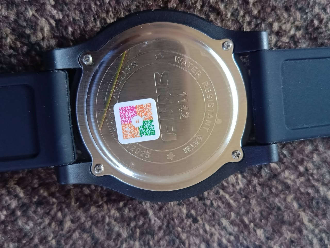 SKMEI 1142
قطعة اصلية باركود اصدار 2025
ستوب وتش رنگ دوار منبه ضد الماء زينون 
فقط اليوم ب18الف وية التوصيل


**إذا كنت صاحب هذا الإعلان وتريد حذفه لأي سبب، رجاءا أرسل رسالة إلى الدعم الفني**