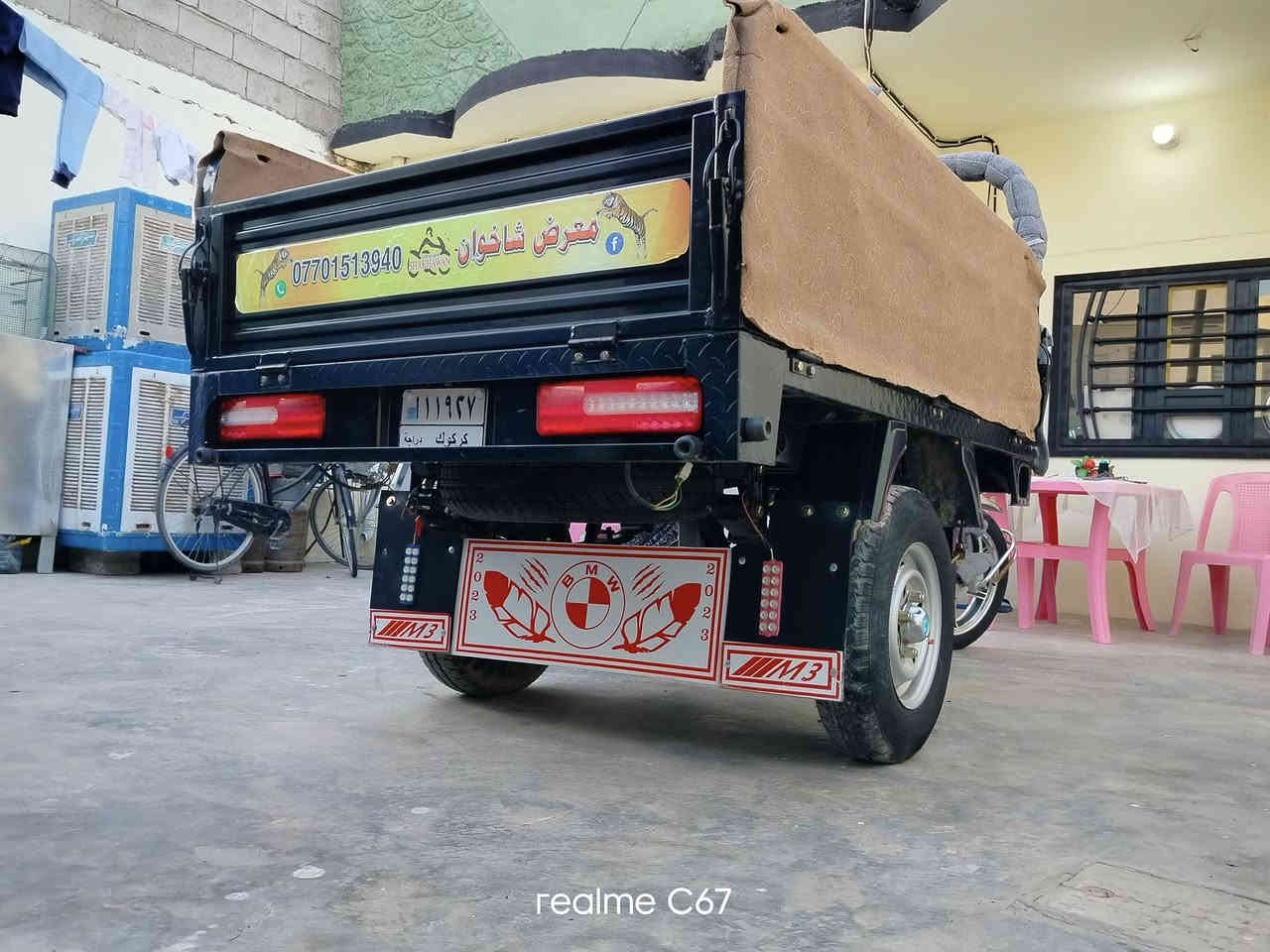 السلام عليكم ستوته للبيع موديل 23 فحل عالي رقم وسنوية لل 2029.ستوته نظافتها 100٪  محرك مامفتوح مع تخم تايرات جوبلس وچنج  مكفوله كفاله عامه كهربائيات كلها شغاله مكلف بالنشر (لحد يراسل )للاستفسار الاتصال على الارقام :***********…*********** ،(غير متواجد عالفيسبوك ) مكان الستوته كركوك الحويجة
