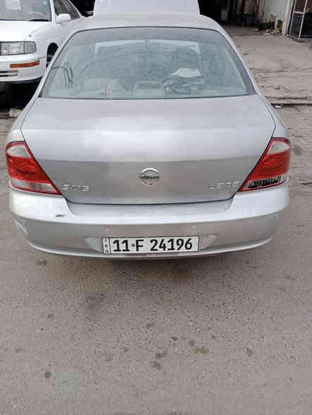 سلام عليكم نيسان سني سامسونك موديل 8 رقم بغداد انكليزي فول مواصفات سلايت مري شفط وكهرباء تدفئه بالكشنات تبريد ثلج دكم التبريد لمس من فر دشبول ايرباك تحكم ستيرن تخم تاير جديد بدون صبغ حادثها باب السايق ومبدله نفس الون وبيها طخه خفيفه يم قبق البانزين ومعدله علبارد مكينه 1600 السعر  85 وبيها مجال للطيبين عنواني بغداد الري وره البياع *********** بيها منظومه مال غاز جديده
