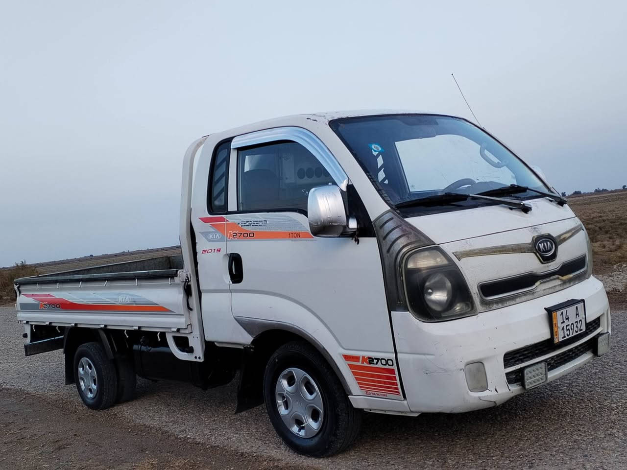 سيارة كيا حمل 2013
لسعر 88
رقم بصره دولي سنويه 2030تبريد ثلج سبلت بيها 
سياره بكيت مانت الله بس اليدور نضيف يخابر ويبشر
رقم بصره نكليزي دولي سنويه 30 مشروع وطني 
سيارة كفالة عامة من الصبغ والتبديل والضربة وحتى البارد
سيارة جديده ما متعوبة 
مكينة مكفولة شرط برغي ما مفتوح بيها   مشروع وطني تحويل مباشر
رقم شاصي واضح جداً
شاصي مكفول 
تبريد وتدفئة كلها شغالة وضع شركة
تخم تاير جديد 
كهربائيات كلها شغالة 
مكان السيارة ناصرية للاستفسار اكثر الاتصال على الرقم
***********
