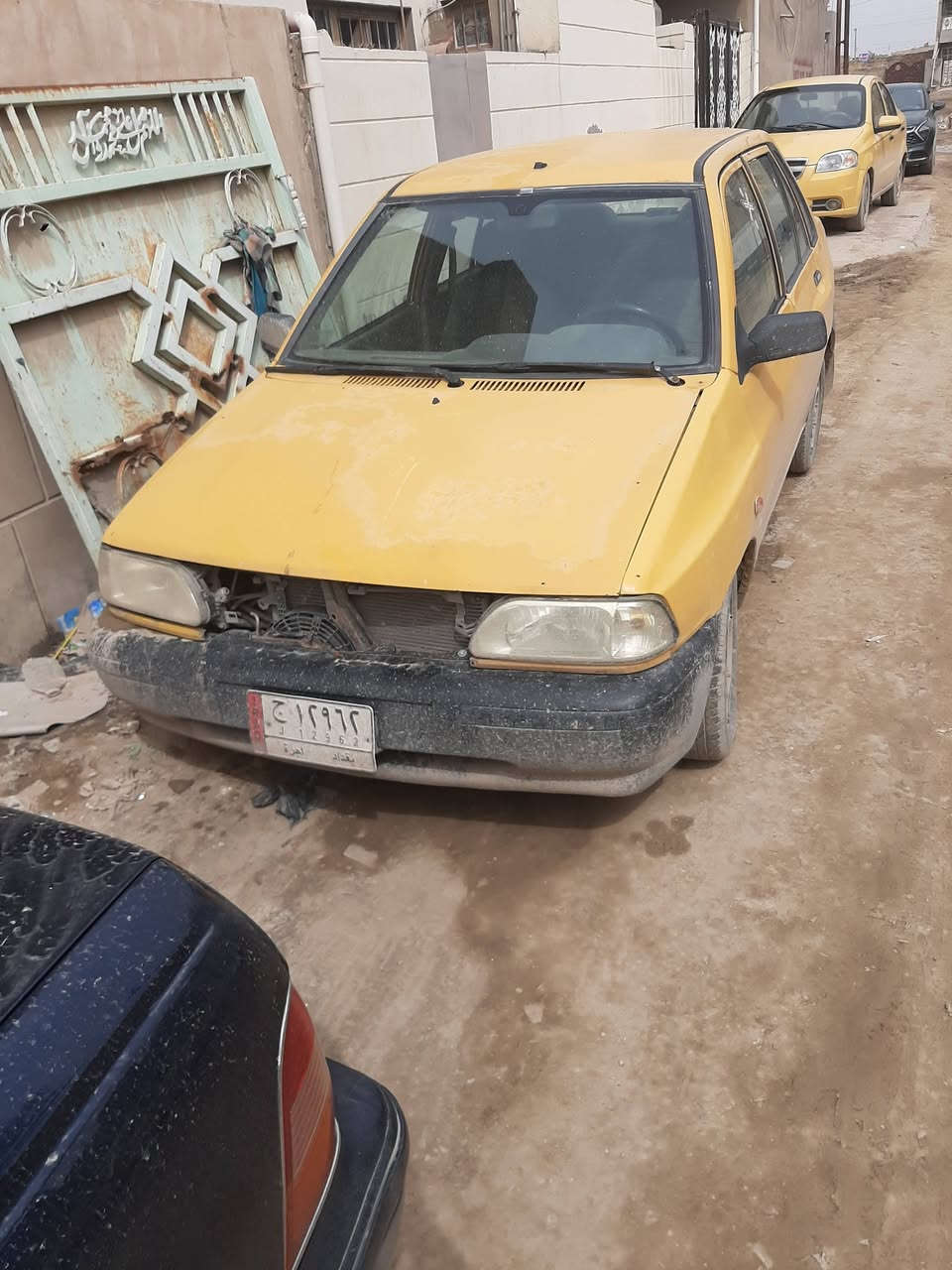 سايبه 2012 حداديه جاهزه عليها غرامه وهيئه تايرات جدد السياره خير من الله رقم بغداد السعر 18 وبيها مجال 
عنواني كريطعه التواصل ع الرقم ***********
