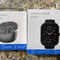 ساعه  HONOR CHOICE watch سماعه HONOR CHOICE Earbuds جدد ما مفتوحات مكا...