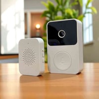 جرس باب ذكي • كاميرا HD • واي فاي 2.4GHz