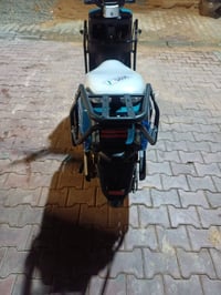 موطور شحن الماسه • ٦ بطاريات • الرمادي