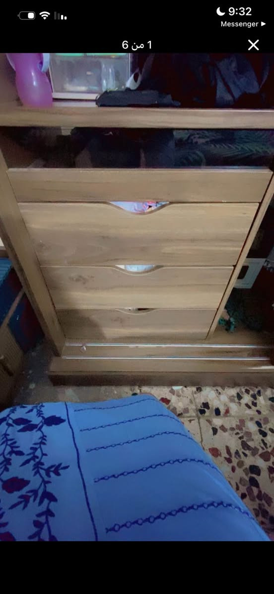 غرفه تركيه 6قطع ضخمه كلش ونضيفه سرير مخزن مرايه اناره كنتور سحب داخل ال كنتور سله وجرارات داخليه مجرات اكس سورات سبب البيع اريد اشيل وهيه ضخمه ماني صغير سعرهه 450وبيهه مجال الي يحب يستفسر خاص


**إذا كنت صاحب هذا الإعلان وتريد حذفه لأي سبب، رجاءا أرسل رسالة إلى الدعم الفني**