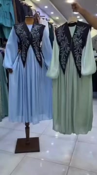 فستان وتوب • اوركنزا مبطن • مقاسات 38-48