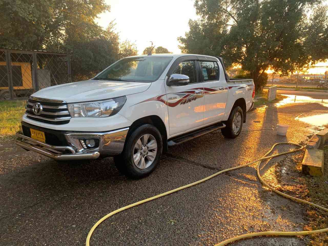 تحيه طيبه السلام عليكم
بيك اب هايلكس 2016 خليجي مكفوله 

ماشيه 146 الف 

مكينة 4 سلندر 2700

تحكم ستيرن 

حساسات خلفي 

شاشه كامره

مري شفط 

ترحيب 

تبريد أمامي خلفي 

ويل كب 

سويج 

فور ويل 

جاهزه إنشاء لله 

رقم  اربيل باسم كردي وكاله تحويل مباشرة 

265 ورقه وبيها مجال 

اي استفسار 

*********** 

مكان بغداد سيديه
