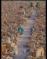 رحلة النجف • يوم الجمعة • زيارة وادي السلام