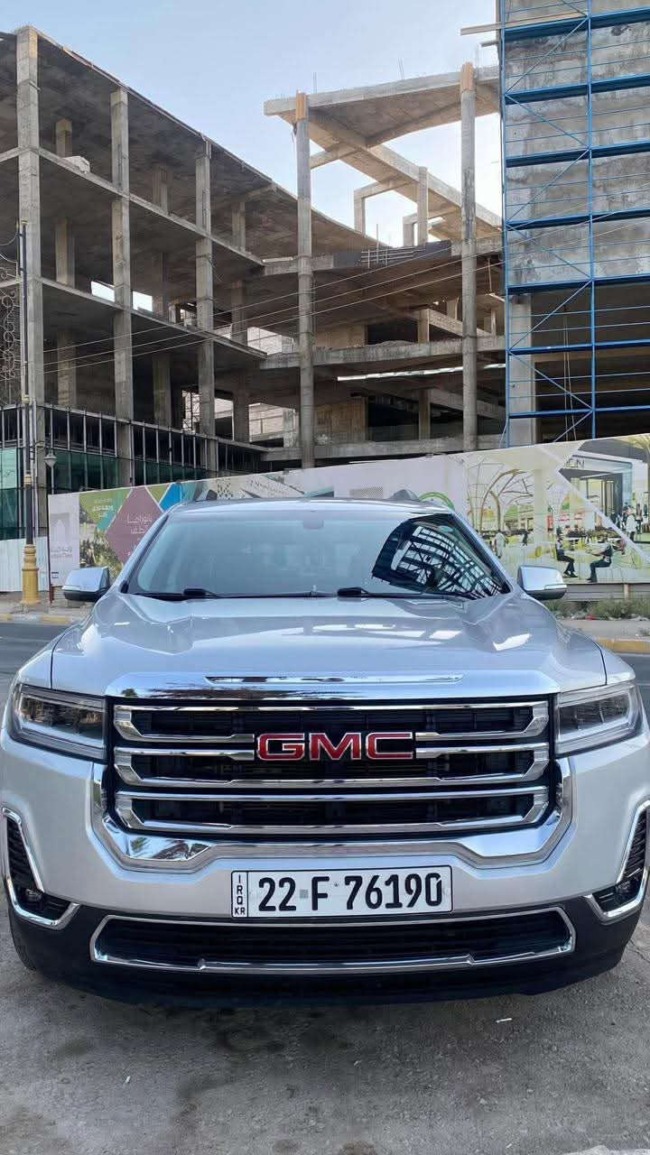 جمسي أكاديا SLT
موديل : 2020

اللون : سلفري
ماشيه 70.000 كيلو

حجم محرك : V6

كشنات تدفئة
عدد المقاعد (٧)VIP
بصمة أبواب
بصمة تشغيل
تشغيل عن بعد (Remote Start)
صندوق شفط كهربائي 
شاشة كبيرة لمس
كامرة
رادارات
تحكمات استيرن
هاند بريك بصمة
كشنات امامية كهربائي 
كشنات جلد بلادي اسود
تبريد مركزي
ويل تايرات حجم كبير
اوتو ستارت Auto start
أوتو ستوب  Auto Stop
مانع انزلاق+ABS

السعر 230$ وبيها مجال 

تعجبك تفضل خاص او واتساب فقط 
***********
العنوان كربلاء
