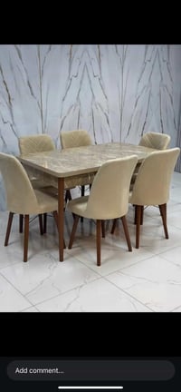 طاولة طعام • ٦ كراسي • شارع 60