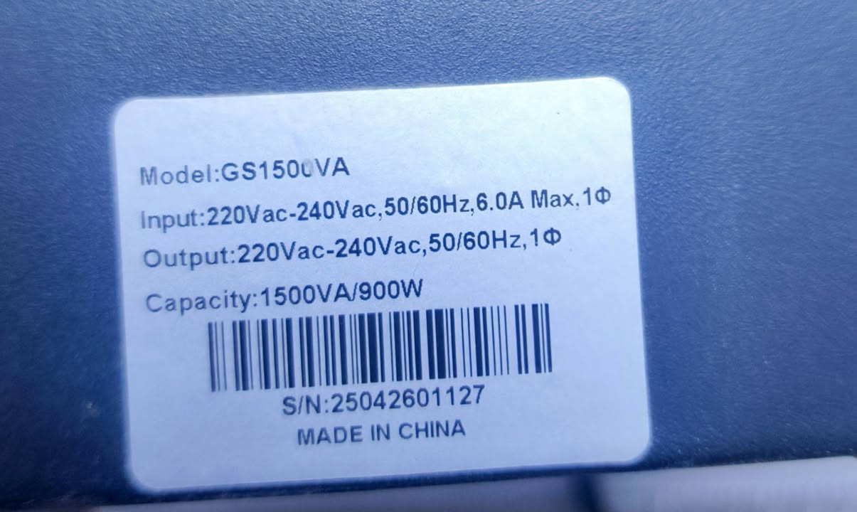 UPS 1500VA SHAHEEN للبيع السعر 80  العنوان الرمادي ***********
