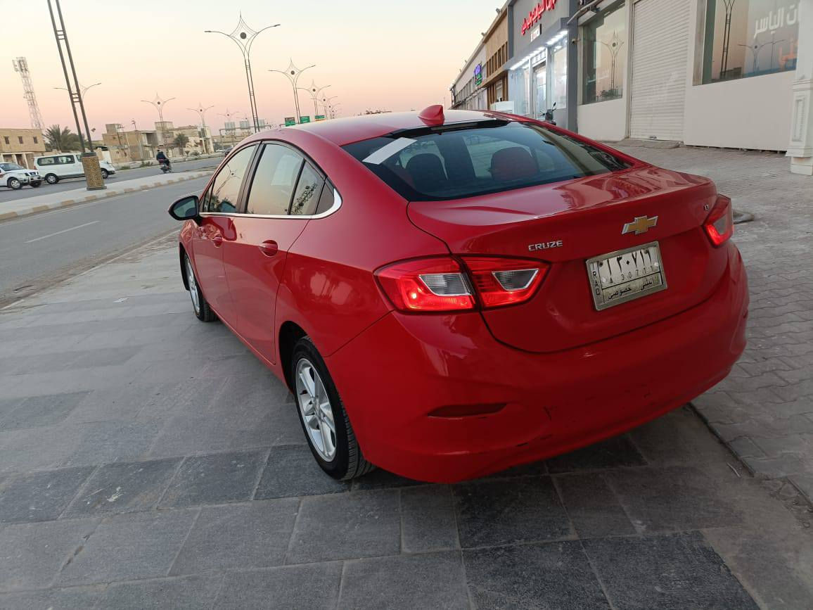 كروز  مديل 2018 فول مواصفات واحد على واحد جديده وجاهزه من كلشي مواصفاته 6 بصمات تحكم ستيرن شاشه كبيره حساسات خلفيه واماميه نقطه عمياء دخول ذكي خزن ميموري تتفئه تبريد بلستيرن والكشنات دواخل لونين سياره تخبل وسعره مناسب جدأ (سعر78بيع مستعجل)حادثه بنيد مبدل فقط وصبغ قطعتين والباقي كفاله سونار مرفق بلمنشورمكاني ناصريه مركز رقمي ***********
